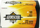 ARMSCOR 22 Win Mag 40-Grain Jacketed Hollow Point Ammunition - Nickel Case