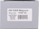 Underwood Ammo 460 S&W Magnum 360-Grain Lead Long Flat Nose Gas Check Ammunition