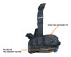 UTG Special Ops Left-Hand Nylon Drop-Leg Holster for Medium & Large Autos