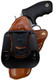 1791 Gunleather PDHR2CBRR Paddle Holster for Ruger GP100 and S&W K-Frame 4" Handgun in Classic Brown Leather