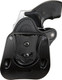 1791 Gunleather PDHR1SBLR Stealth Black Paddle Holster for Ruger LCR and S&W J-Frame Handguns