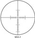 Sightron SIII 6-24x50 LR Rifle Scope with MOA-2 Reticle and Black Matte Finish