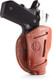 1791 Gunleather 3WH1CBRA Outside Waistband Holster for 1911 3-4 inch Barrels, Ambidextrous Brown Leather