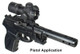 UTG Red Dot Sight 4.0 MOA Dot 30mm with Picatinny Mount and Adjustable Illumination