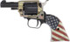 Heritage Herkimer Model BK22CH2USFLAG .22 LR Revolver with Fixed Sights and Case-Hardened Finish