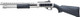 Citadel Mariner 12 Gauge Pump Action Shotgun with Nickel Finish and Tactical Stock