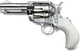 Cimarron Huckleberry .45 LC Revolver with Nickel Finish and Laser Engraving