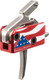 Rise Armament The Patriot Trigger for AR-15 - Small Pin, Steel/Aluminum Construction with Drop Safety