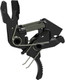 Hiperfire HPT AR-15/AR-10 Trigger - Drop-In Black Trigger with Curved Trigger and Very Short Over-Travel