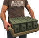 MTM Ammo Can Tray for 4 .30 Caliber Ammo Cans - Durable Storage Organizer by MTM