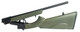 ATI Nomad Single Shot .410 Bore Shotgun with 18-Inch Barrel and Green Synthetic Stock