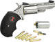 North American Arms Black Widow Combo .22 LR / .22 WMR with 2-inch Stainless Barrel