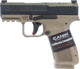 Canik Mete MC9 L 9mm Semi-Auto Pistol with Flat Dark Earth Frame and Black Slide