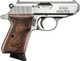 Walther PPK/S 380 ACP Stainless Semi-Auto Pistol with 2 Magazines