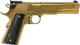 Iver Johnson Eagle XL 10mm Auto Semi-Auto Pistol with 6-Inch Barrel, Gold Finish and Wood Grip