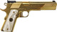 Iver Johnson Eagle XL 45 ACP Semi-Auto Pistol with 6-inch Barrel, Gold Finish, 8-Round Magazine