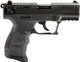 Walther P22Q .22 LR Semi-Auto Pistol with 3.4-Inch Barrel and Adjustable Sights 5120765