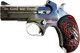 Bond Arms Protect 2nd Amendment .45 Long Colt/.410 Double Barrel Pistol with Custom Laser Engraving and Leather Holster