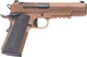 SIG Sauer 1911 X 45 ACP with Compact Optic - 5-Inch Barrel, TAN Finish