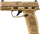 FN America Reflex MRD 9mm Luger Semi-Auto Pistol with Flat Dark Earth Finish and 15-Round Magazines
