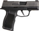 SIG P365X Micro Comp 9mm Semi-Auto Pistol with Night Sights and Two 12-Round Magazines