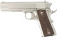Tisas Stakeout 1911 .38 Super Semi-Auto Pistol with Turkish Walnut Grips and Nickel Finish