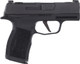 SIG P365X Micro Competition 9mm Semi-Auto Pistol with Night Sights and Two Magazines