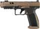 Canik TTI Combat 9mm Semi-Auto Pistol with 4.6-Inch Fluted Barrel and Flat Dark Earth Slide