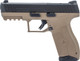 IWI Masada 9mm 4.1-Inch Semi-Auto Pistol with Flat Dark Earth Frame and Black Slide
