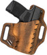 VersaCarry Guardian OWB Leather Belt Slide Holster for Full-Size Handguns - Brown, Part G1BRN