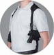 Bulldog Deluxe Shoulder Holster for Large Frame Autos with 4 to 4.5-Inch Barrels