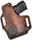 VersaCarry Guardian OWB Belt Slide Holster for 1911 with Flex Vent - Brown Leather