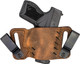 VersaCarry Orion Ambidextrous Leather Holster for Sub-Compact Autos - Brown