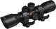 UTG Crossbow Scope 4x32 1-inch Pro - Precision Hunting Sight with Multi-Colored Reticle