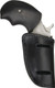 PSP Products HLM037BB Black Leather Inside Waistband and Belt Holster for NAA Mini-Revolver - Ambidextrous Fit