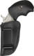 PSP Products HLM037BB Black Leather Inside Waistband and Belt Holster for NAA Mini-Revolver - Ambidextrous Fit