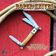 American Buffalo Knife & Tool ABKT Roper Series Laredo Stag 3-Blade Stockman Knife RP0001SG
