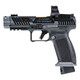 Canik TTI Combat 9mm Semi-Auto Pistol with 4.6-inch Barrel and Fiber Optic Sights