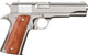 Rock Island Armory GI Standard FS 38 Super Semi-Auto Pistol with Nickel Finish and 5-Inch Barrel