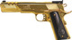 Iver Johnson Eagle XL Ported .45 ACP Semi-Auto Pistol with 6-Inch Barrel and 24K Gold Finish