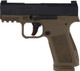 Canik Mete MC9L 9mm Semi-Auto Pistol with 3.18-inch Barrel and Flat Dark Earth Frame