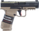 Canik Mete MC9 LS Cali 9mm Semi-Auto Pistol with Flat Dark Earth Frame and Black Slide