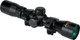 Konus KonusPro Rimfire Rifle Scope with 4x Magnification, 1-Inch Tube, and Engraved Duplex Reticle