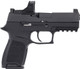 SIG Sauer P320 9mm 3.9-inch Romeo-RS Pro Compact Semi-Auto Pistol with Night Sights