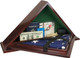 PSP Products Concealment Patriot Flag with Solid Wood Security Case
