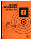 Lyman Reloader's Log Book - 50 Pages for Firearm Reloading Data and Notes