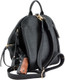 Cameleon Aurora Conceal Carry Vegan Leather Backpack - Practical Black Bag with CCW Compartment and Removable Straps