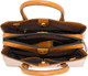 Cameleon Natalie Purse - Polished Leather Ladies Handbag in Brown
