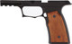 Sharps Bros. P365 X Macro G2 Wooden Grip - Satin Finish, Machined from 7075-T6 Aluminum