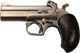 Bond Arms Extended Ash Grip for Derringer Models - Black/Grey Laminated Wood with Finger Grooves